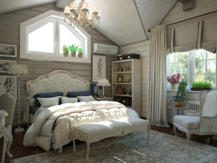 raam boven het bed
