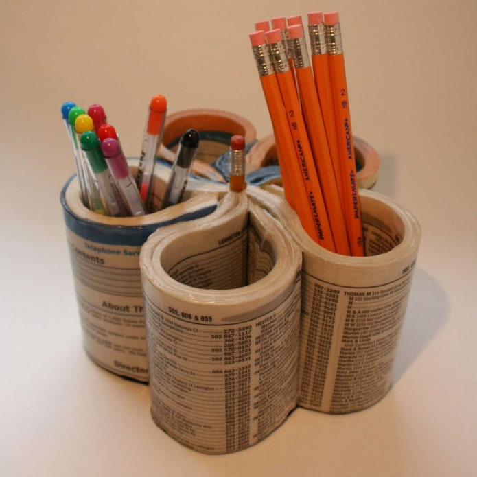 etui van een oud tijdschrift