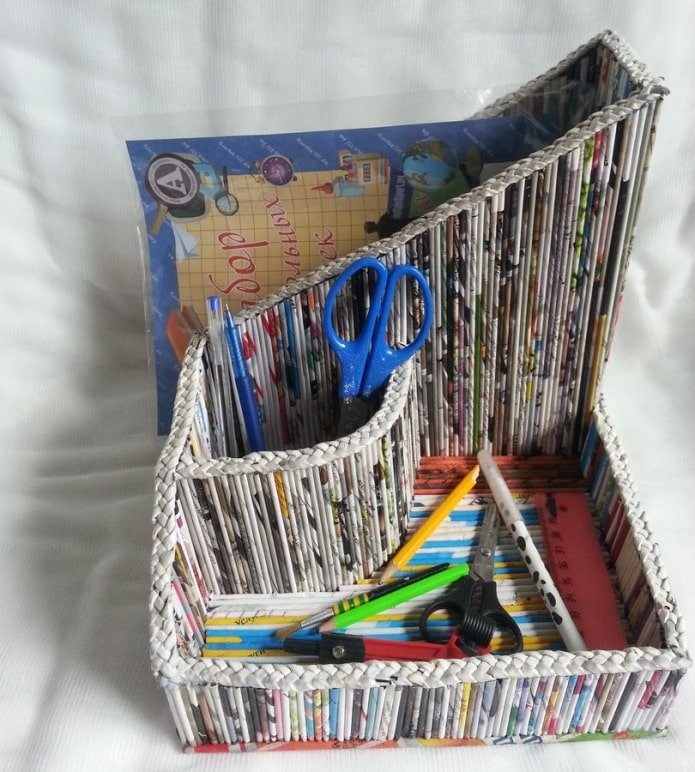 organizer van tijdschriftenkokers