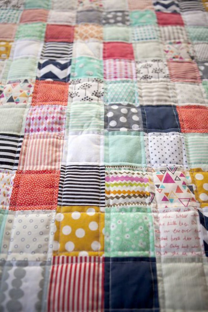 Patchwork van lakens