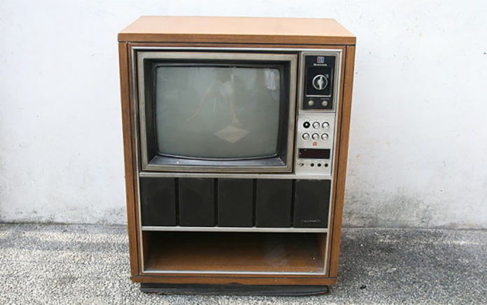 Oude tv