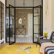 Interieurontwerp met glazen scheidingswanden-2