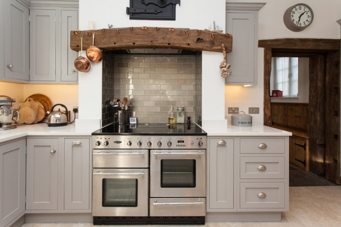 tegels in het kachelgedeelte