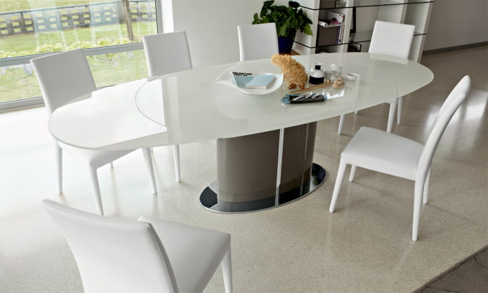 Ovale tafel