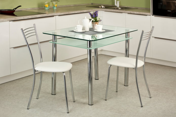 tafel met plank