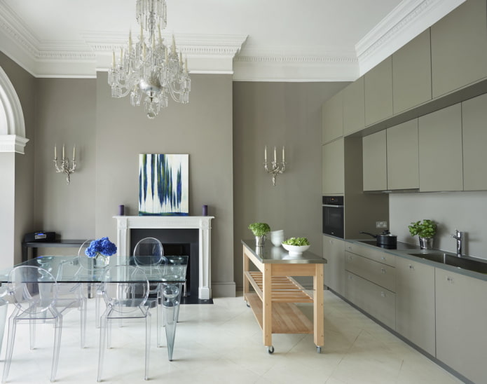 keuken in eclectische stijl