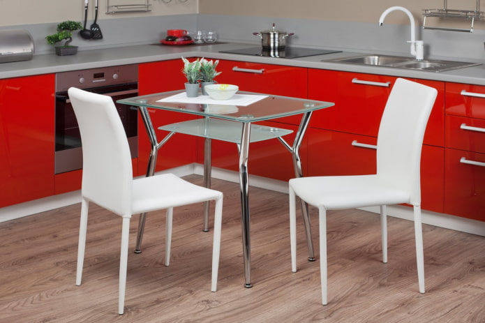 tafel met plank