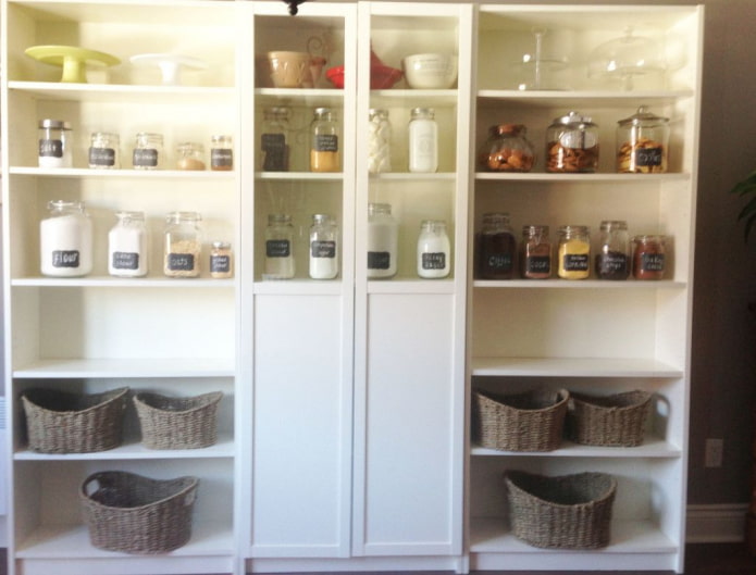 dressoir van een rek