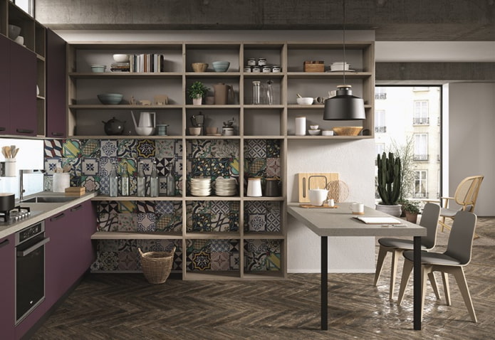 afdruiprek in het interieur