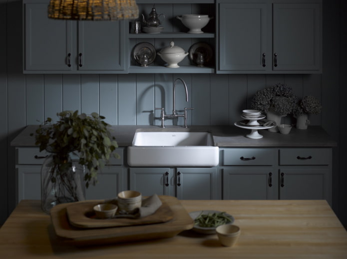 gevelbekleding in de keuken
