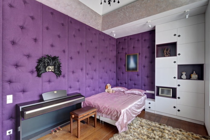 zachte wandpanelen in de kinderkamer