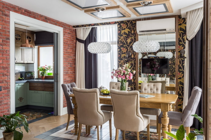 fusion in de eetkamer