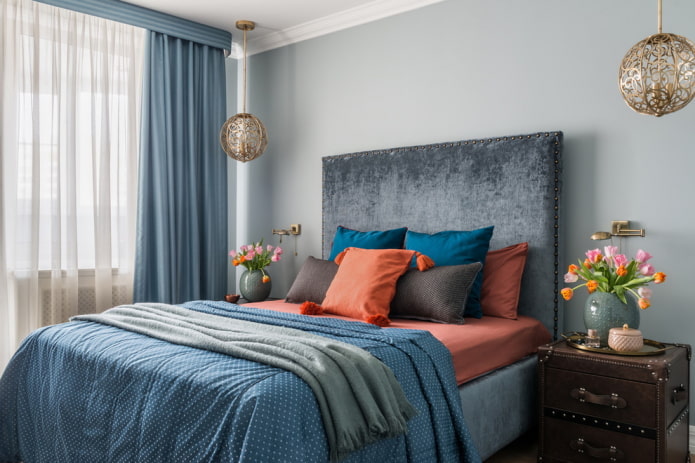 Slaapkamer in fusionstijl