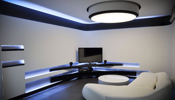 hightech in de woonkamer