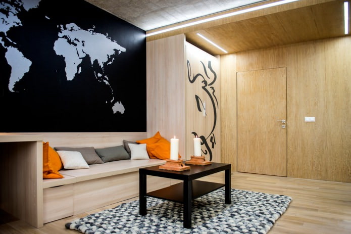 moderne kamerinrichting