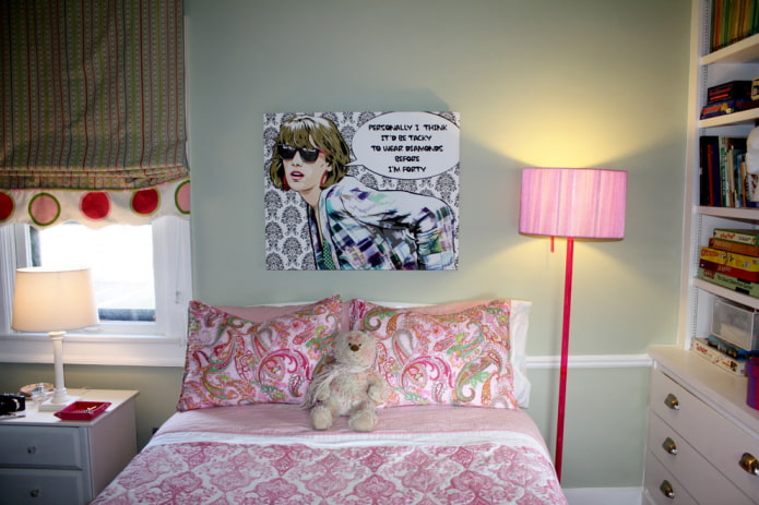 kinderkamer voor een meisje