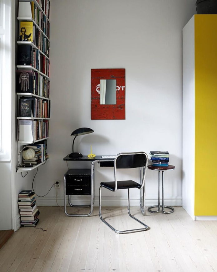 Werkruimte in Bauhaus-stijl