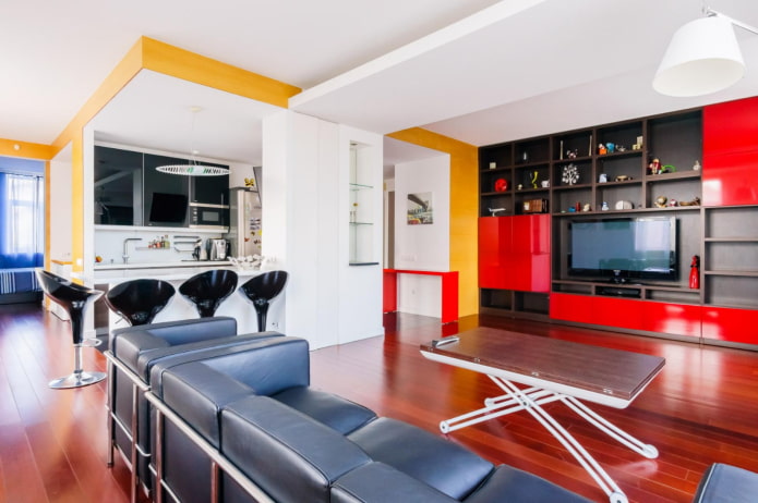 Bauhaus-stijl in het interieur