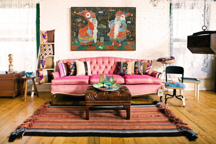 eclecticisme in het interieur