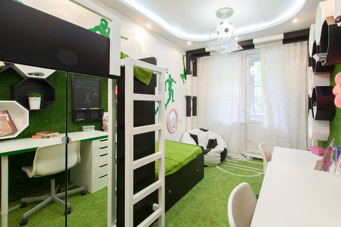 kinderkamer in de stijl van 
