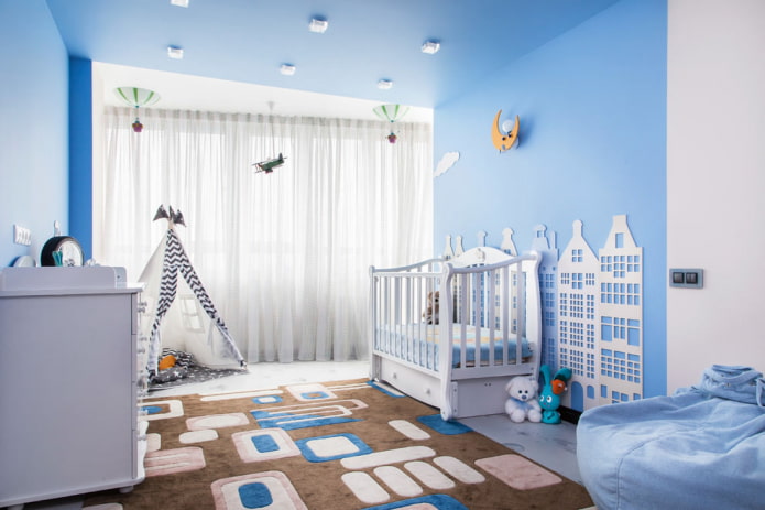 kinderkamer voor een jongen