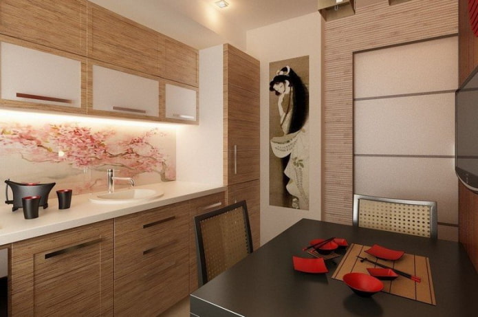keuken in Chinese stijl