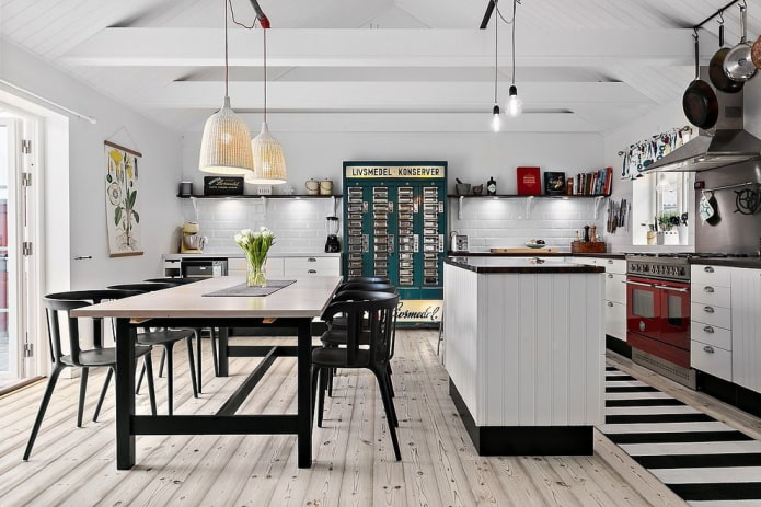retro stijl keuken
