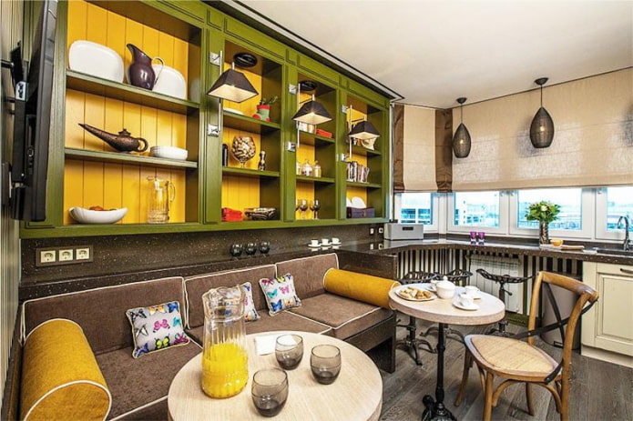 keuken in caf?stijl