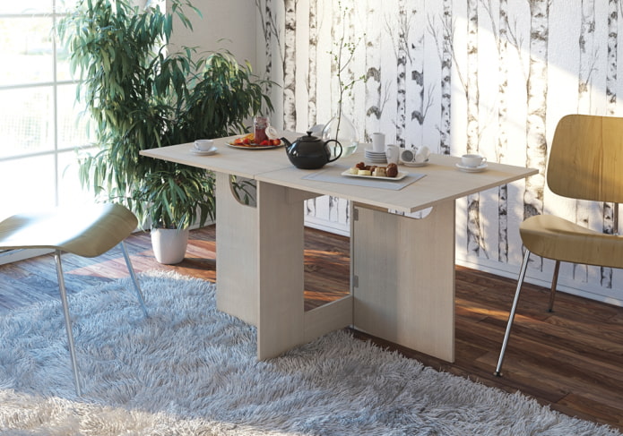 een eettafel in het interieur