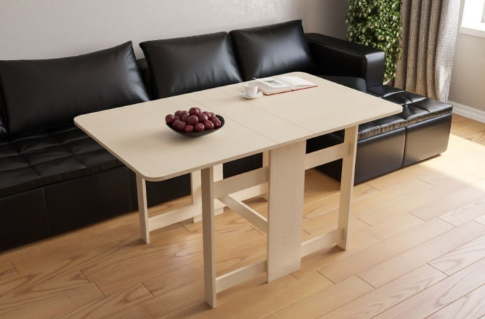 boekvormige structuur met afgeronde hoeken in het interieur