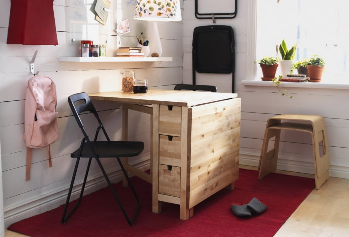 rechthoekige boekvormige structuur in het interieur