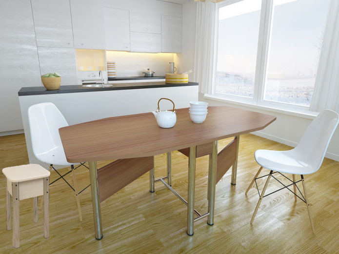 figuratieve boekvormige structuur in het interieur