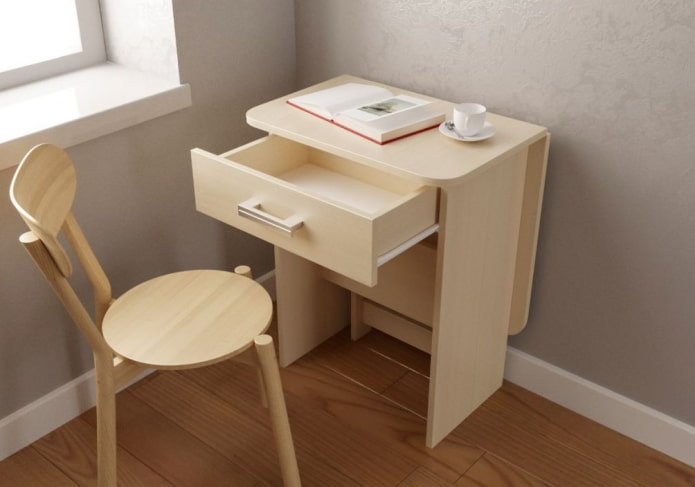 hoekvormige boekvormige structuur in het interieur