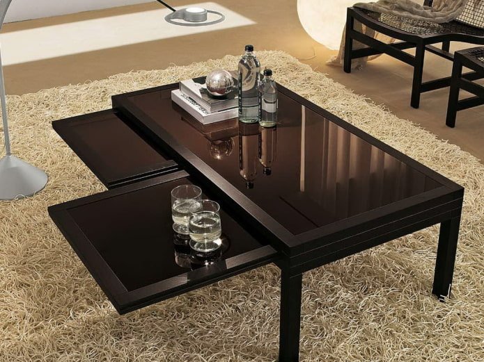 Glazen tafel
