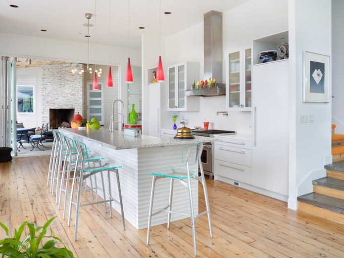 Stoelontwerp in een modern interieur