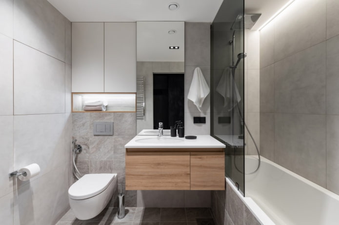 betontegels voor de badkamer