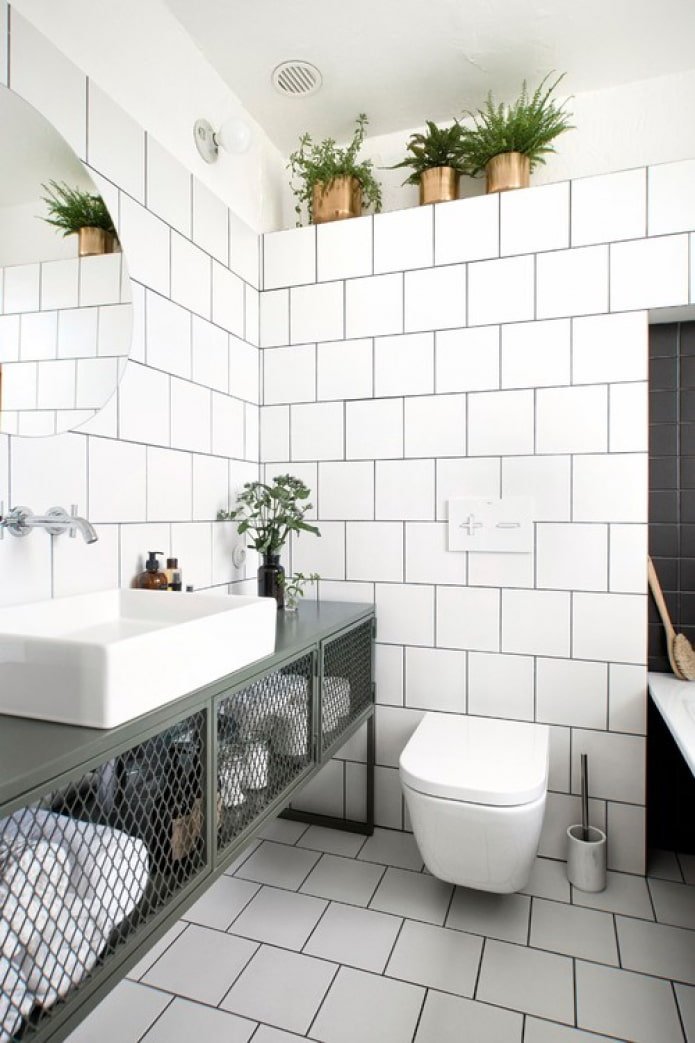 scandinavische badkamer