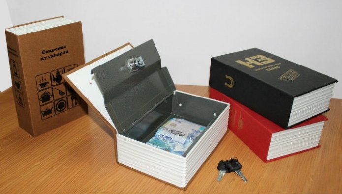 een geheime plek in een boek