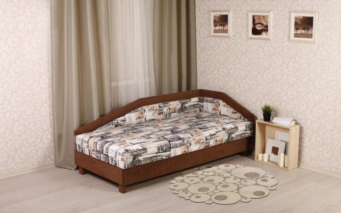 hoekpoef in het interieur