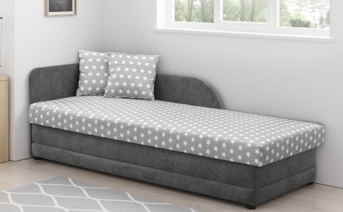 hoekpoef in het interieur