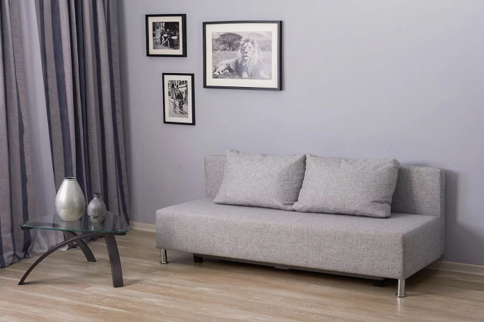 Eurobook slaapbank in het interieur