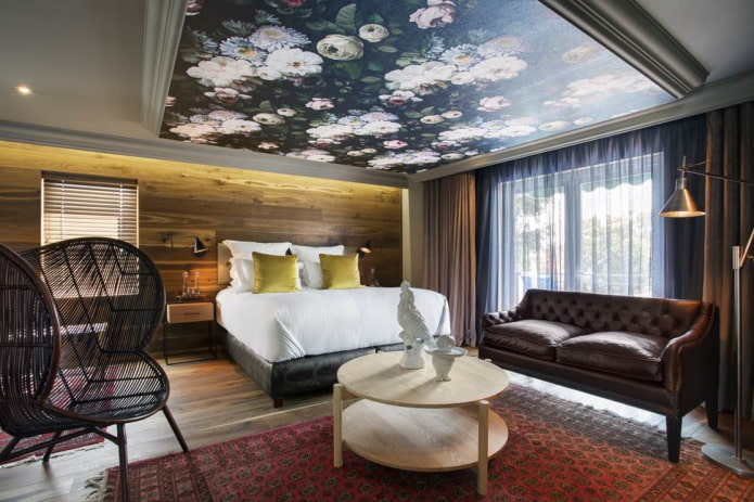 textielplafond in huis