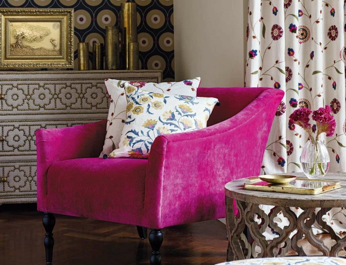 kussens in het interieur van de woonkamer