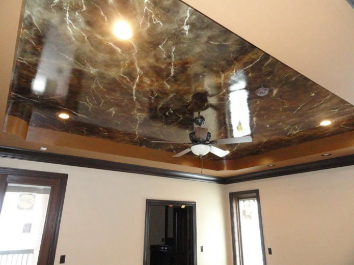 marmeren spanplafond