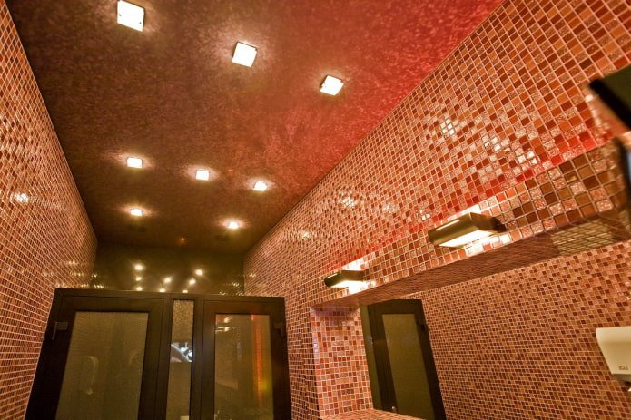 stretchstof van su?de met structuur