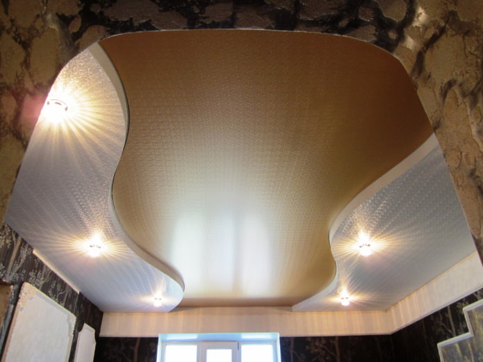 parelmoer spanplafond canvas