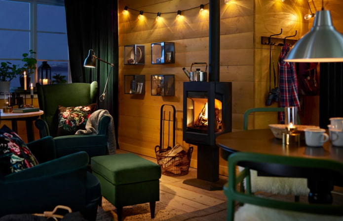 cre?er gezelligheid met licht