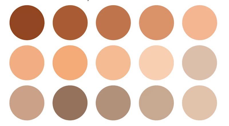 shades of terracotta