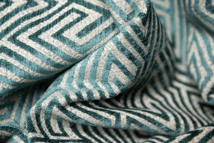 meubelchenille met patroon