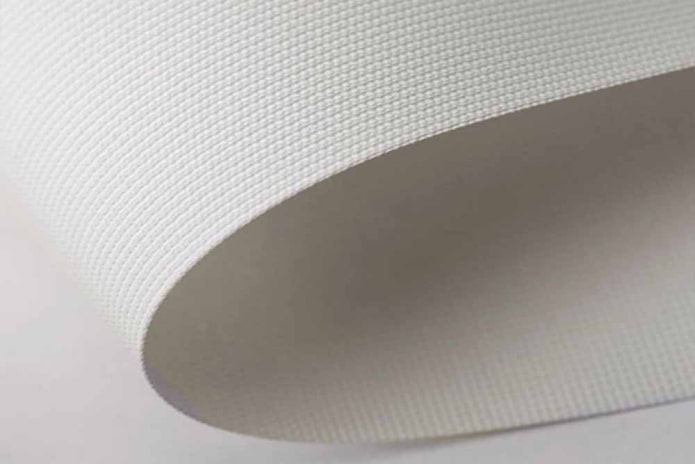 close-up van spanplafond van stof